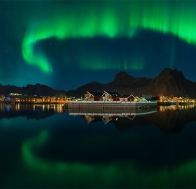 Northern Lights Over Lofoten, Norway