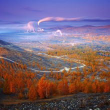 Autumn In Karabash, Russia