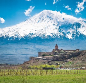Monastery At Mount Ararat, Armenia