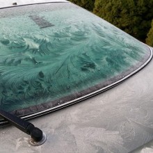 Windshield Frost Art