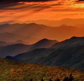 Cowee Mountain Overlook, North Carolina