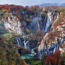 Plitvice National Park In Autumn, Croatia