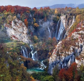 Plitvice National Park In Autumn, Croatia