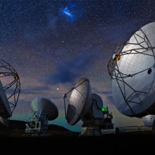 Astronomical Telescopes In The Atacama Desert, Chile