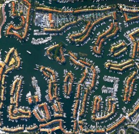 Port Grimaud From Above, France