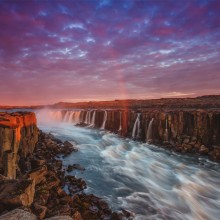Selfoss, The Most Powerful Waterfall Of Europe, Iceland