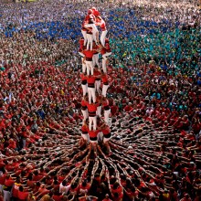 Tarragona, Spain Human Tower Competition