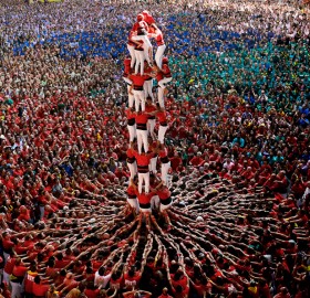 Tarragona, Spain Human Tower Competition