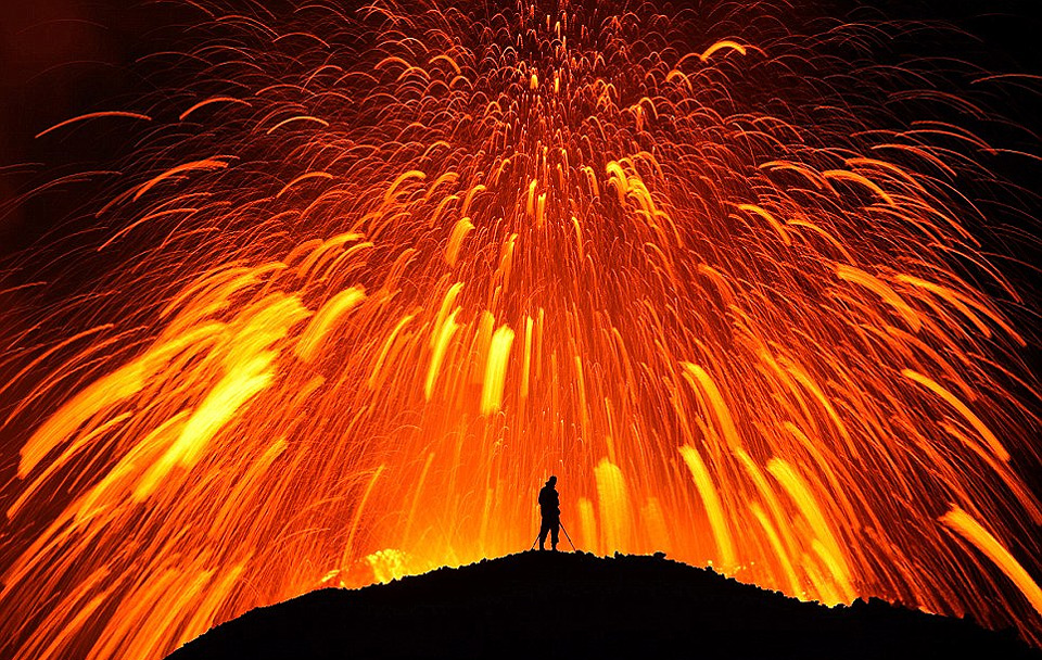 dancing with the lava