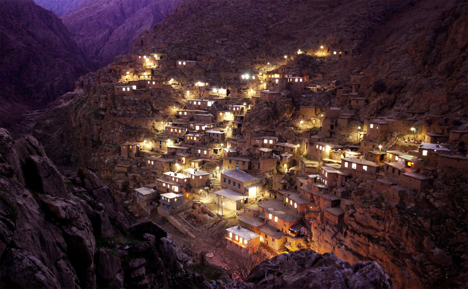 alangan village, iran