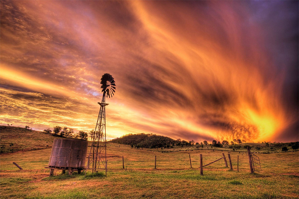 susnet over rural australia