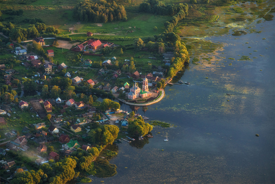 gorgeous pereyaslavl village, russia photo