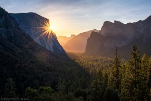 Sunrise In Yosemite