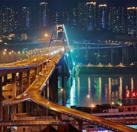 caiyuanba bridge in chongqing, china