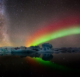 colors of aurora borealis