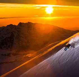 epic ski moment