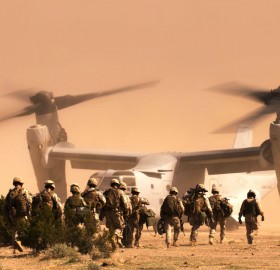 marines going into tiltrotor squadron