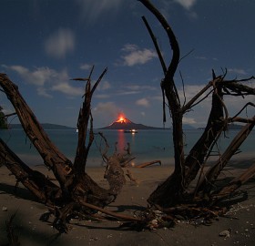 anak krakatau volcano eruption