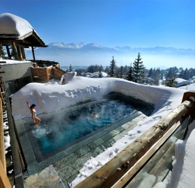 hot pool at cold alps