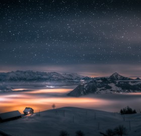 house above the clouds