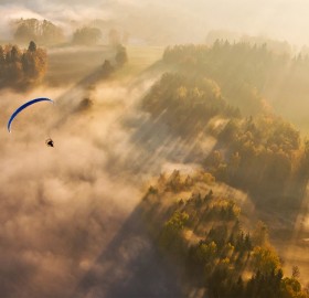 paragliding in czech republic