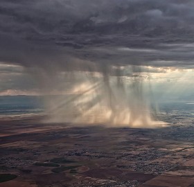 storm over colorado