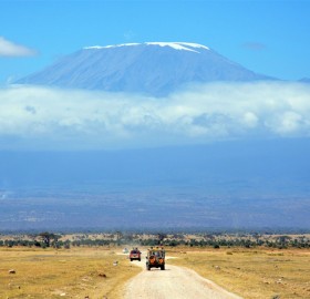 view on mount kilimanjaroa, kenya