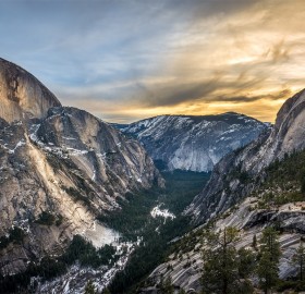 a view on yosemite national park