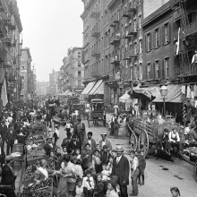 streets of new york in 1900