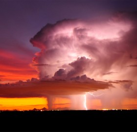 storm over tucson, arizona