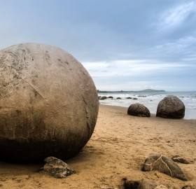 sphere rocks, new zealand