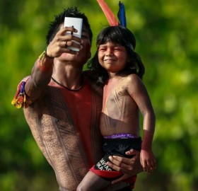native brazilian selfie