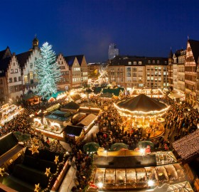 Christmas Market in Frankfurt, Germany