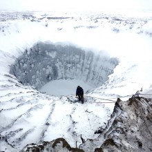 Huge Mysterious Crater, Siberia