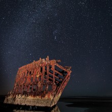 Shipwreck Of The Peter Iredale, Oregon Coast