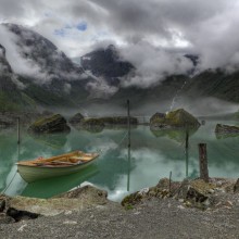 Lake Bondhus, Norway