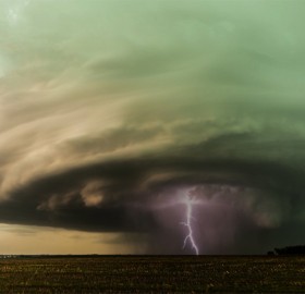 Supercell Storm Over Nebraska