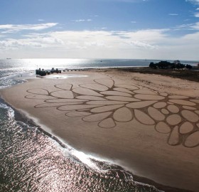 Huge Sand Drawings, Atlantic Coast
