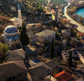 Mostar, A Beautiful Town In Bosnia And Herzegovina