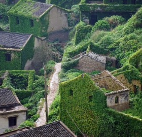 Abandoned Fishing Village In Gouqi Island, China