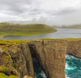 Lake Sorvagsvatn, Faroe Islands