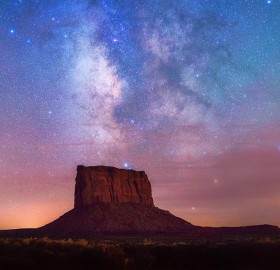 Stars Over Monument Valley
